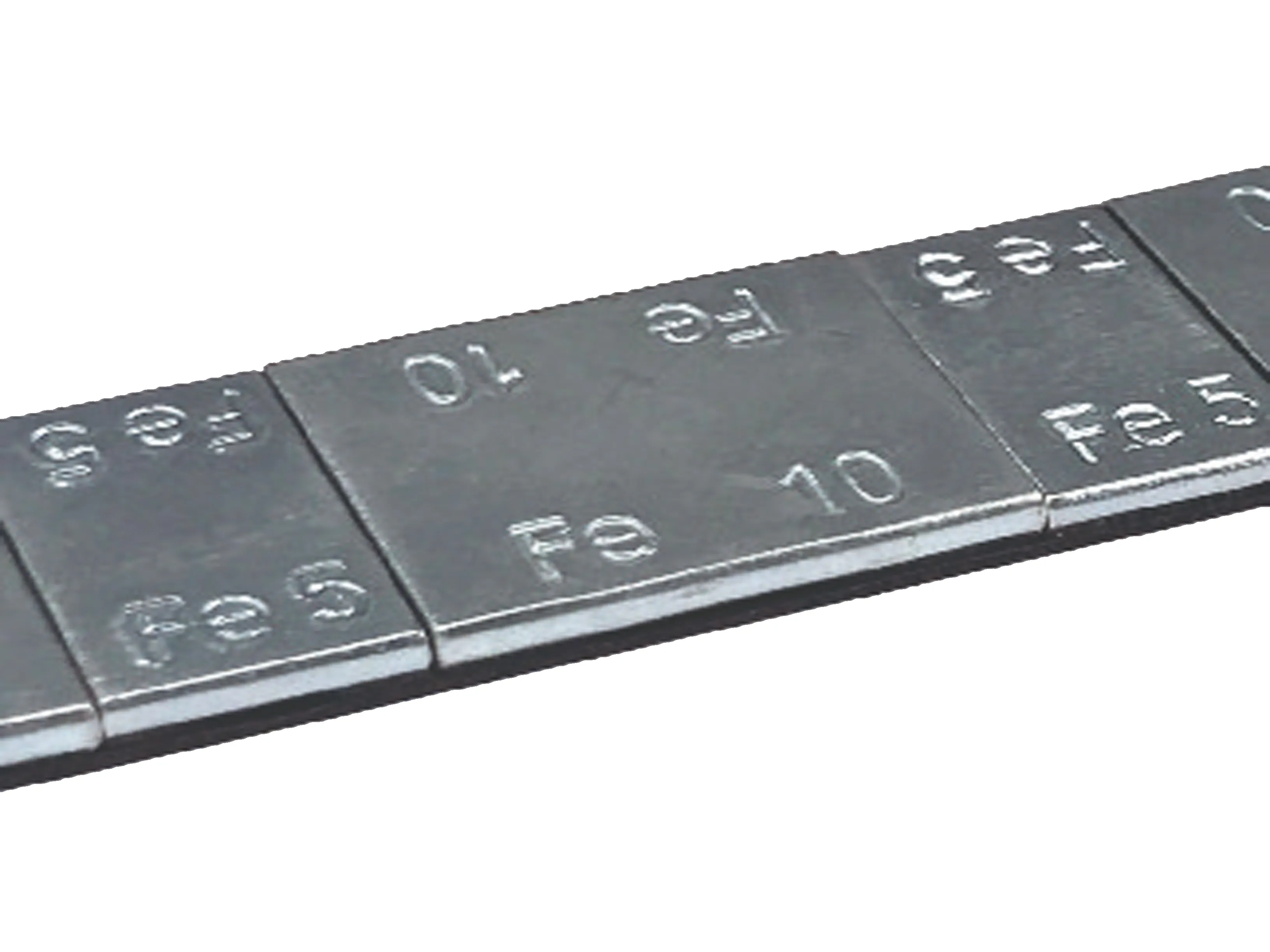 Contrapeso autoadhesivo en tira