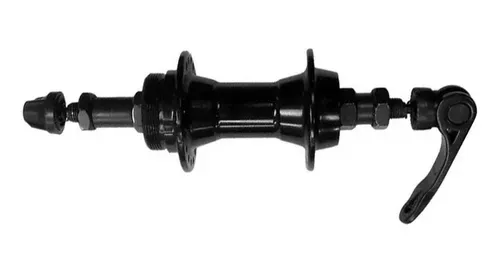 Maza trasera de aluminio con cierre